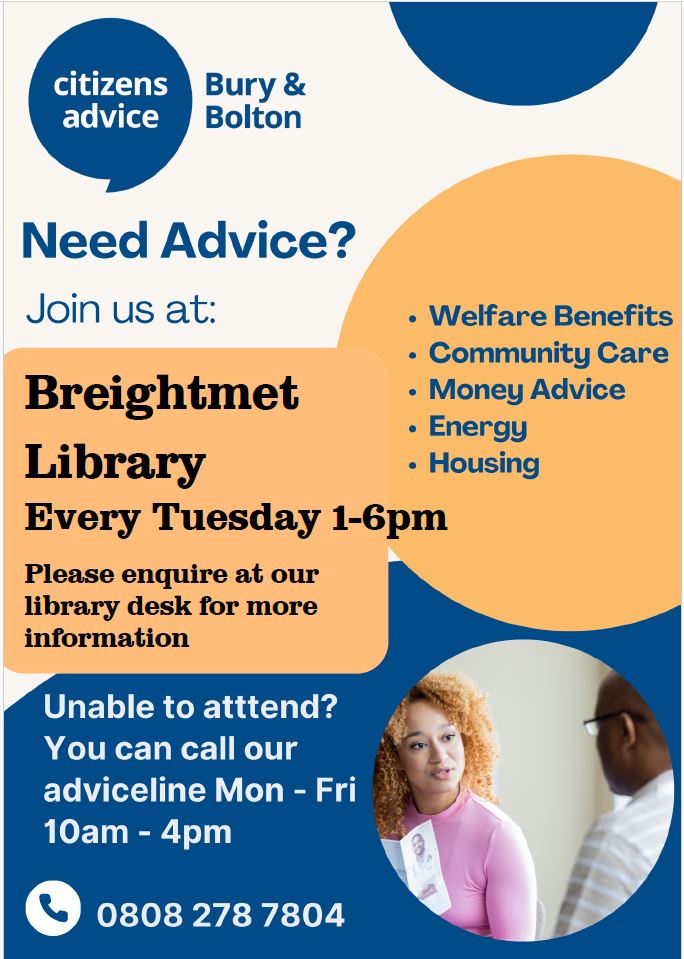 Citizens Advice Bureau Breightmet Library