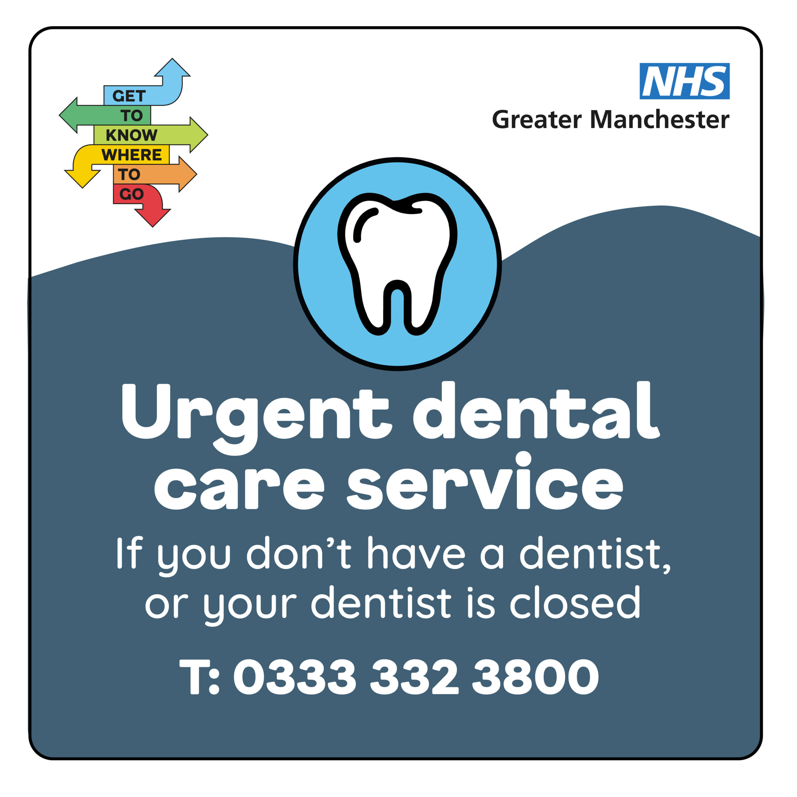 Greater Manchester Urgent Dental Care Service
