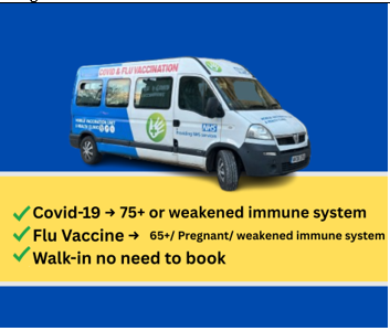 The NHS Vaccination Van is coming to Bolton!