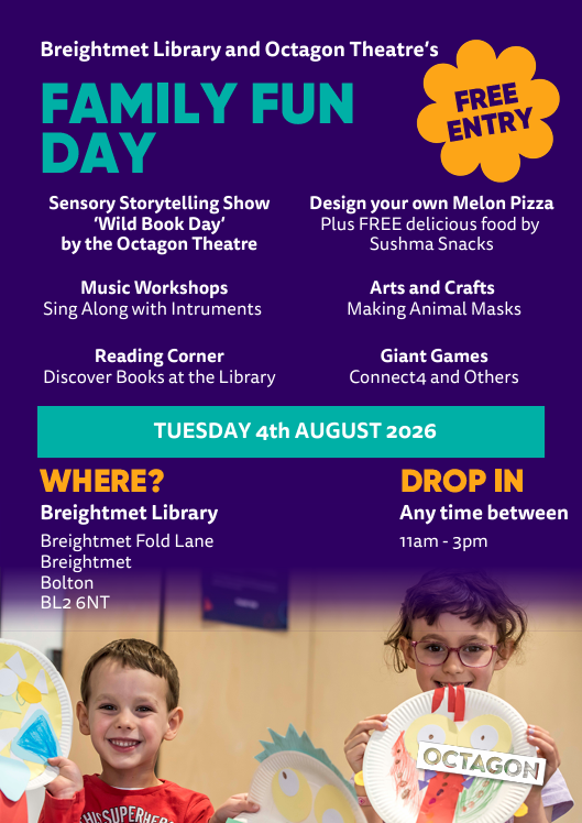 Breightmet Family Fun Day Poster